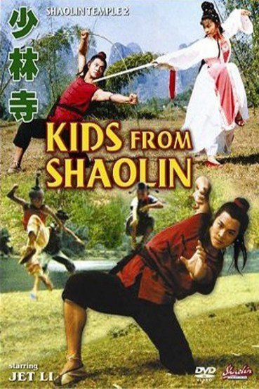 Cantonese poster of the movie Kids from Shaolin