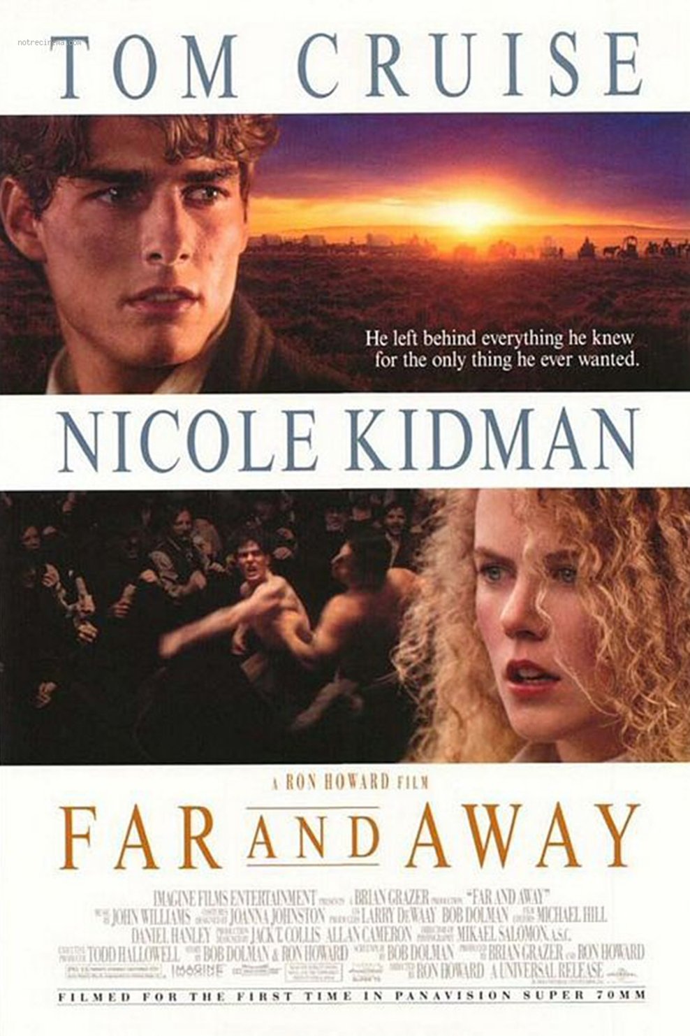 Poster of the movie Far and Away