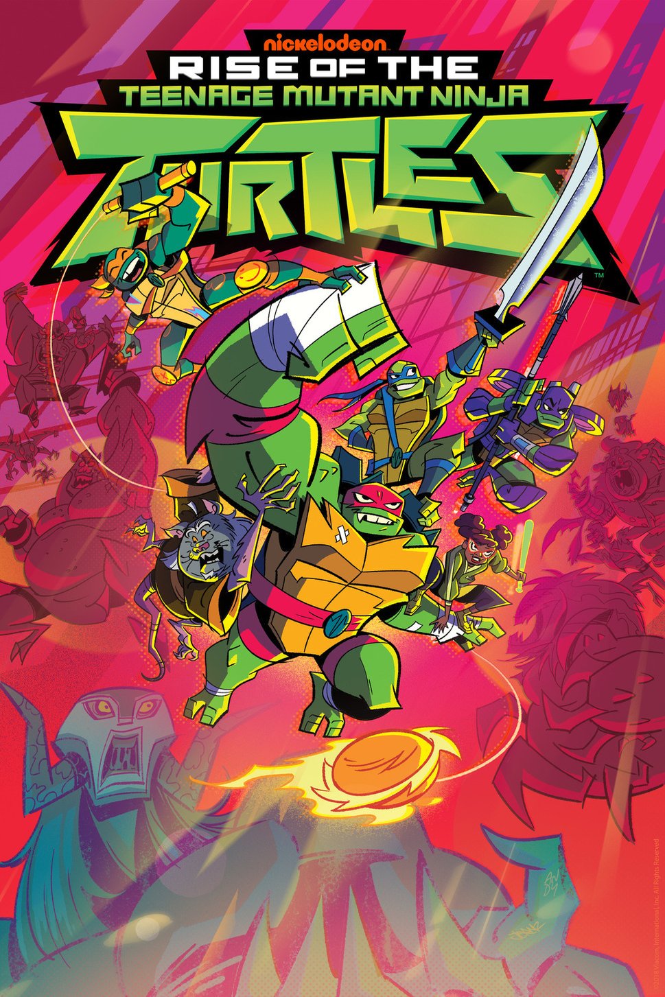 Poster of the movie Rise of the Teenage Mutant Ninja Turtles