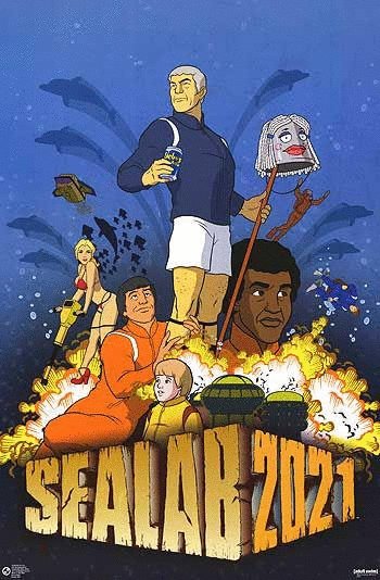 English poster of the movie Sealab 2021