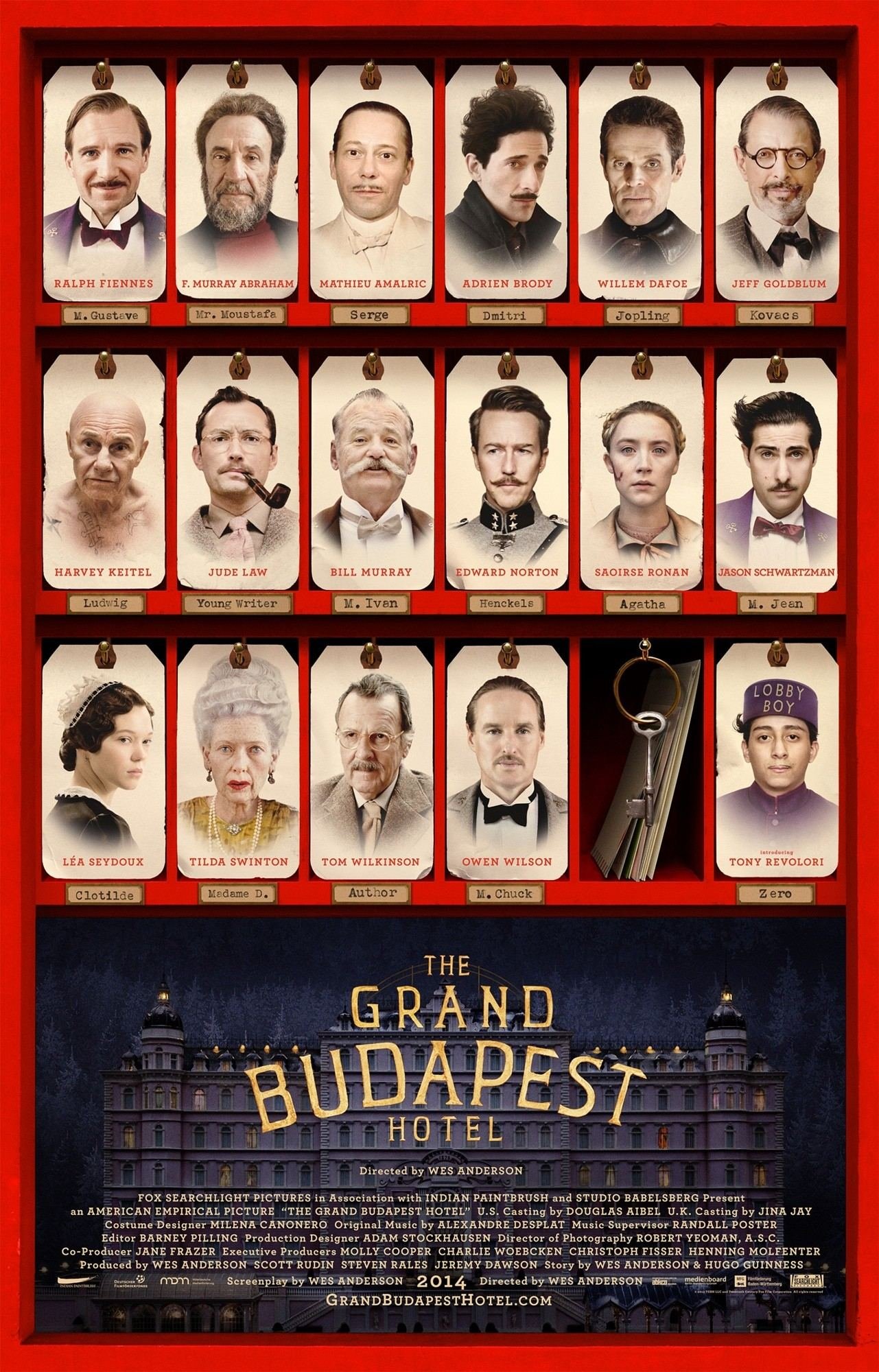 Poster of the movie The Grand Budapest Hotel