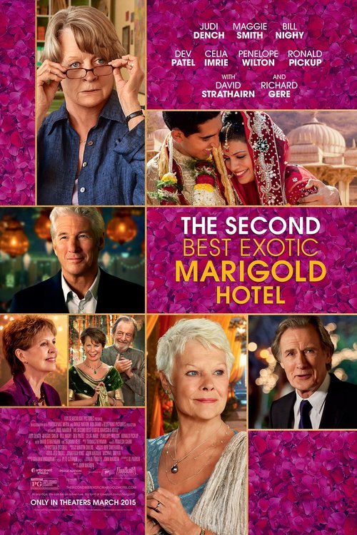 Poster of the movie The Second Best Exotic Marigold Hotel
