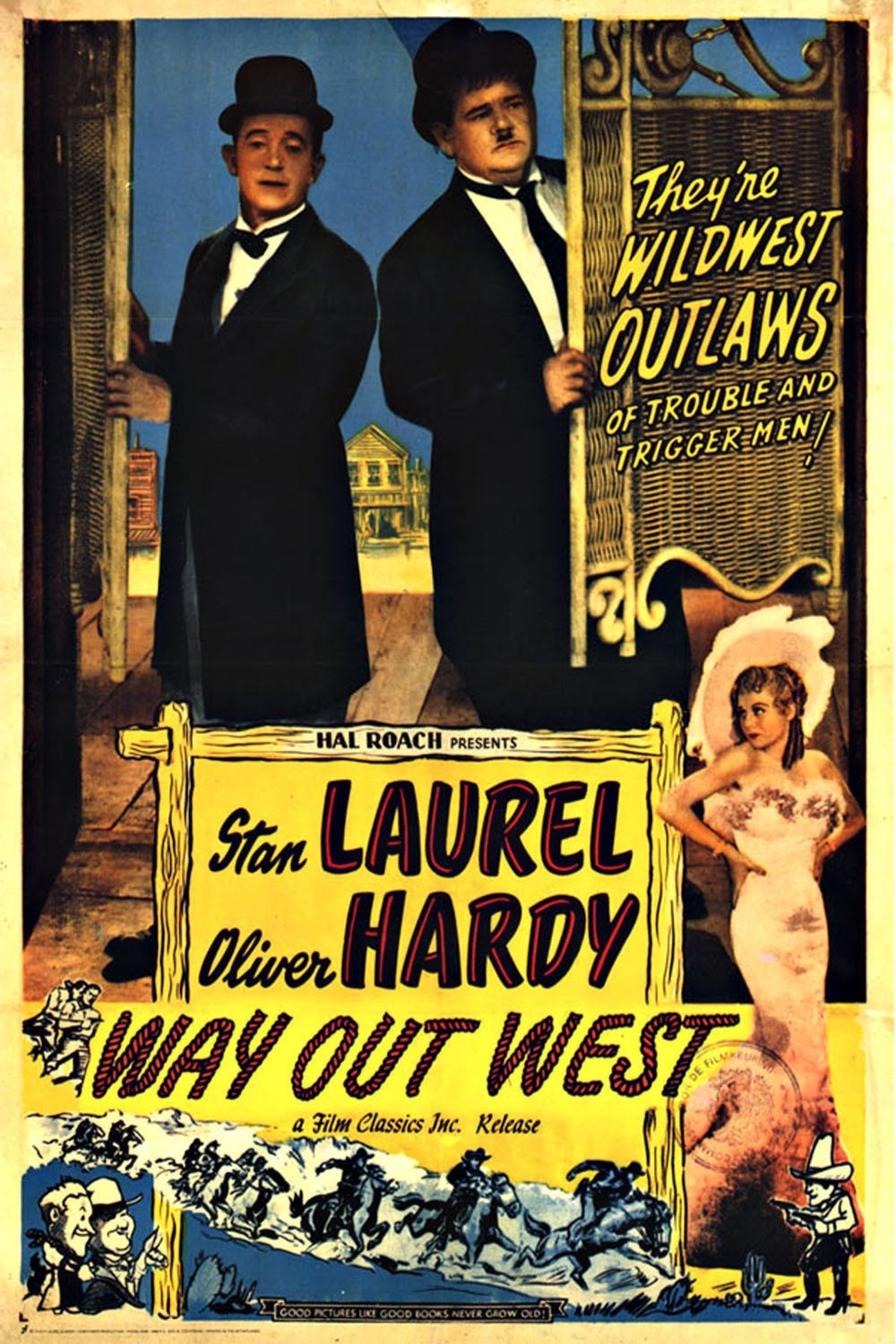 Poster of the movie Way Out West