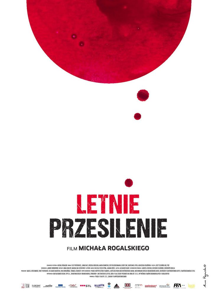 Russian poster of the movie Letnie przesilenie