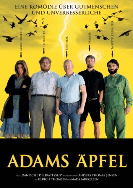 Danish poster of the movie Adam's Apples