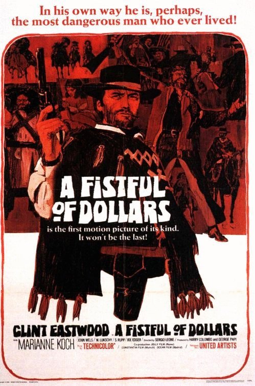 Poster of the movie A Fistful of Dollars