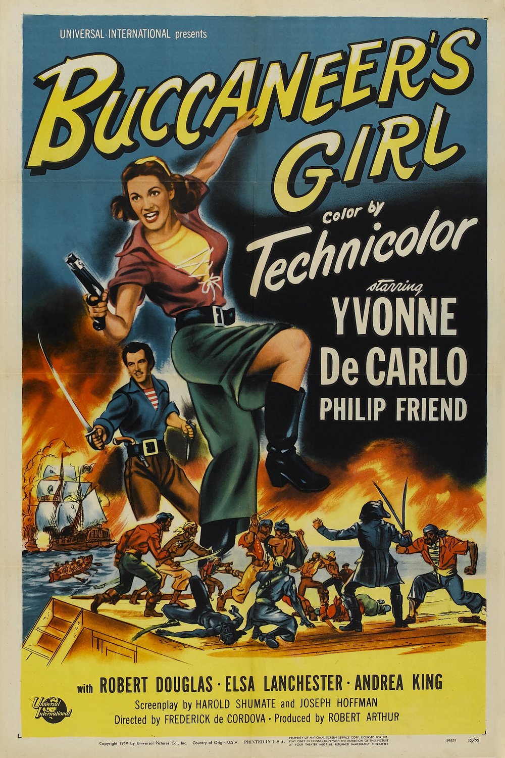 Poster of the movie Buccaneer's Girl