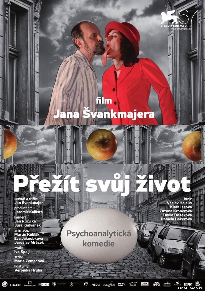 Czech poster of the movie Prezít svuj zivot