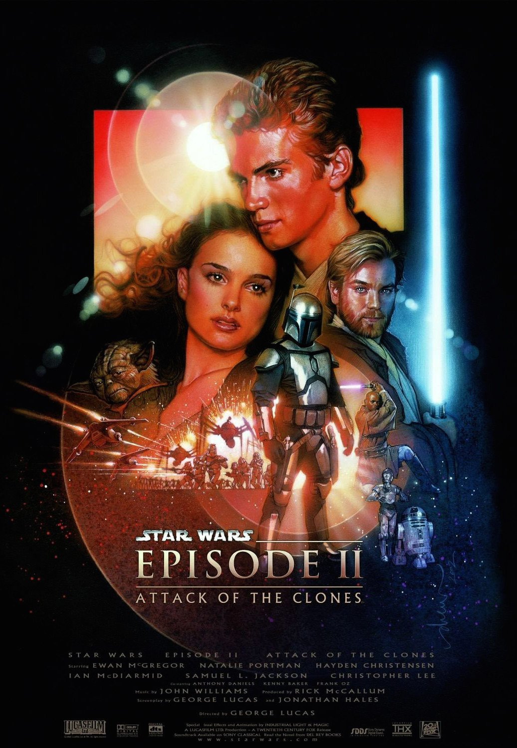 Poster of the movie Star Wars: Episode II - Attack of the Clones