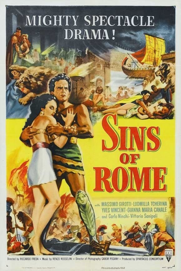 Poster of the movie Sins of Rome, Story of Spartacus