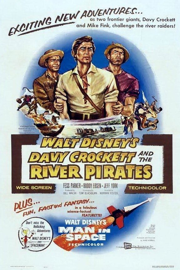 Poster of the movie Davy Crockett and the River Pirates