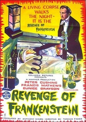Poster of the movie Revenge of Frankenstein