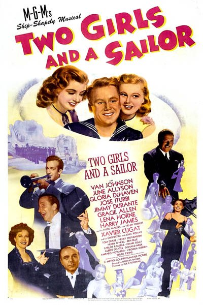 Poster of the movie Two Girls and a Sailor