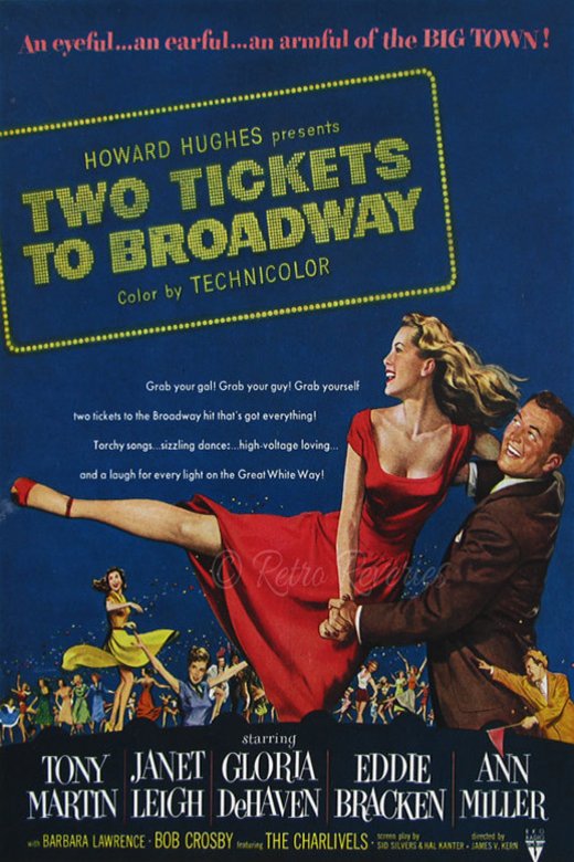 Poster of the movie Two Tickets to Broadway