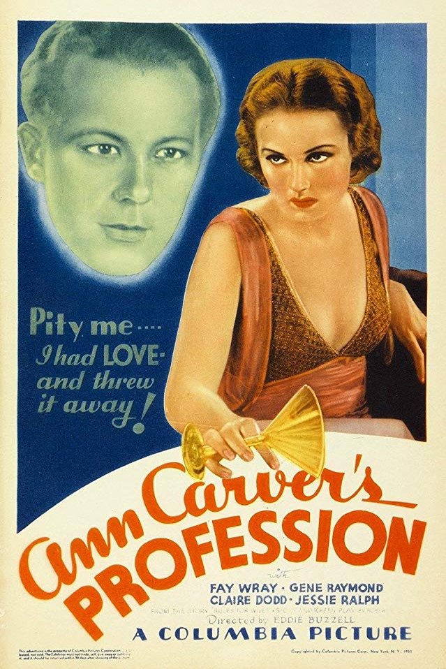 Poster of the movie Ann Carver's Profession