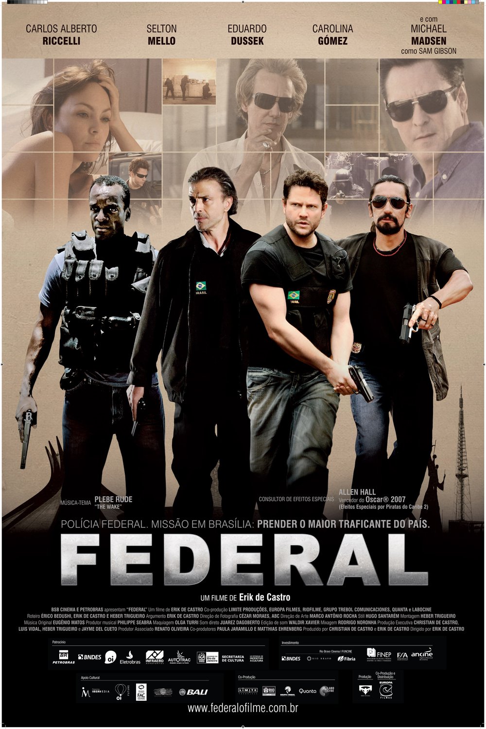 Portuguese poster of the movie Federal