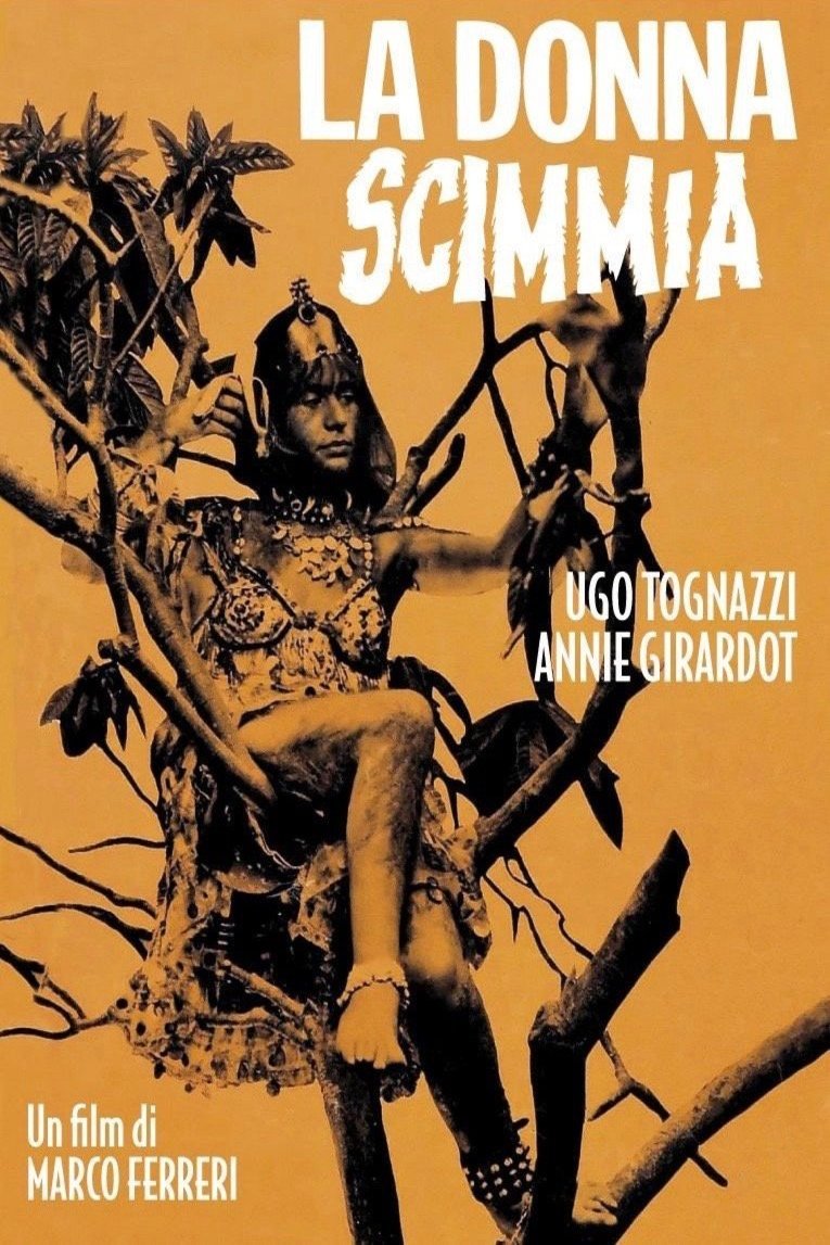 Italian poster of the movie The Ape Woman