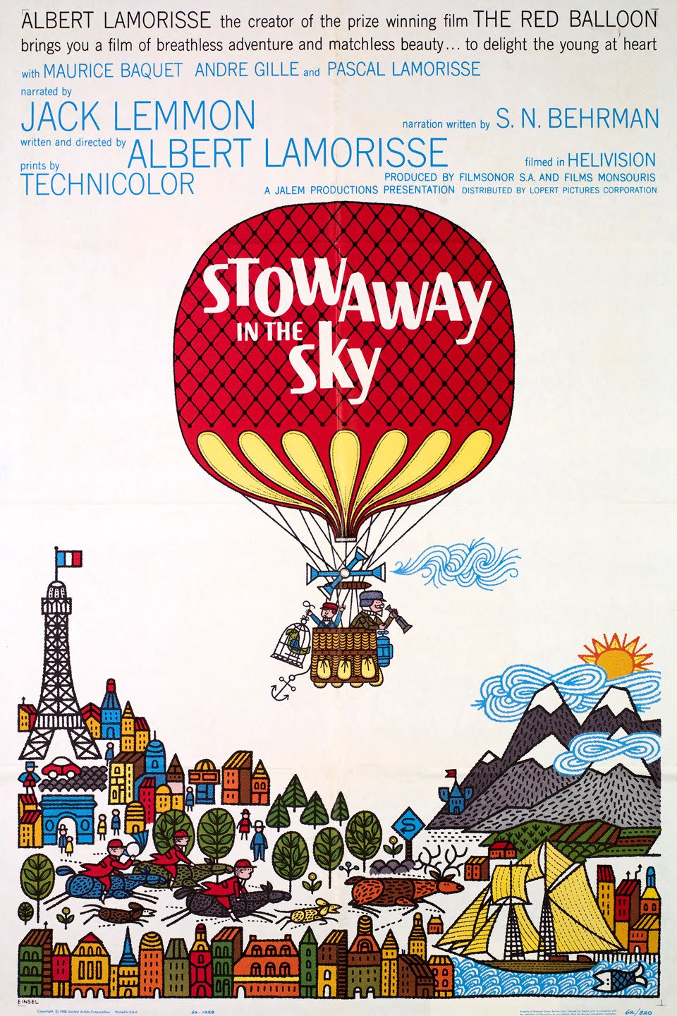 Poster of the movie Stowaway in the Sky