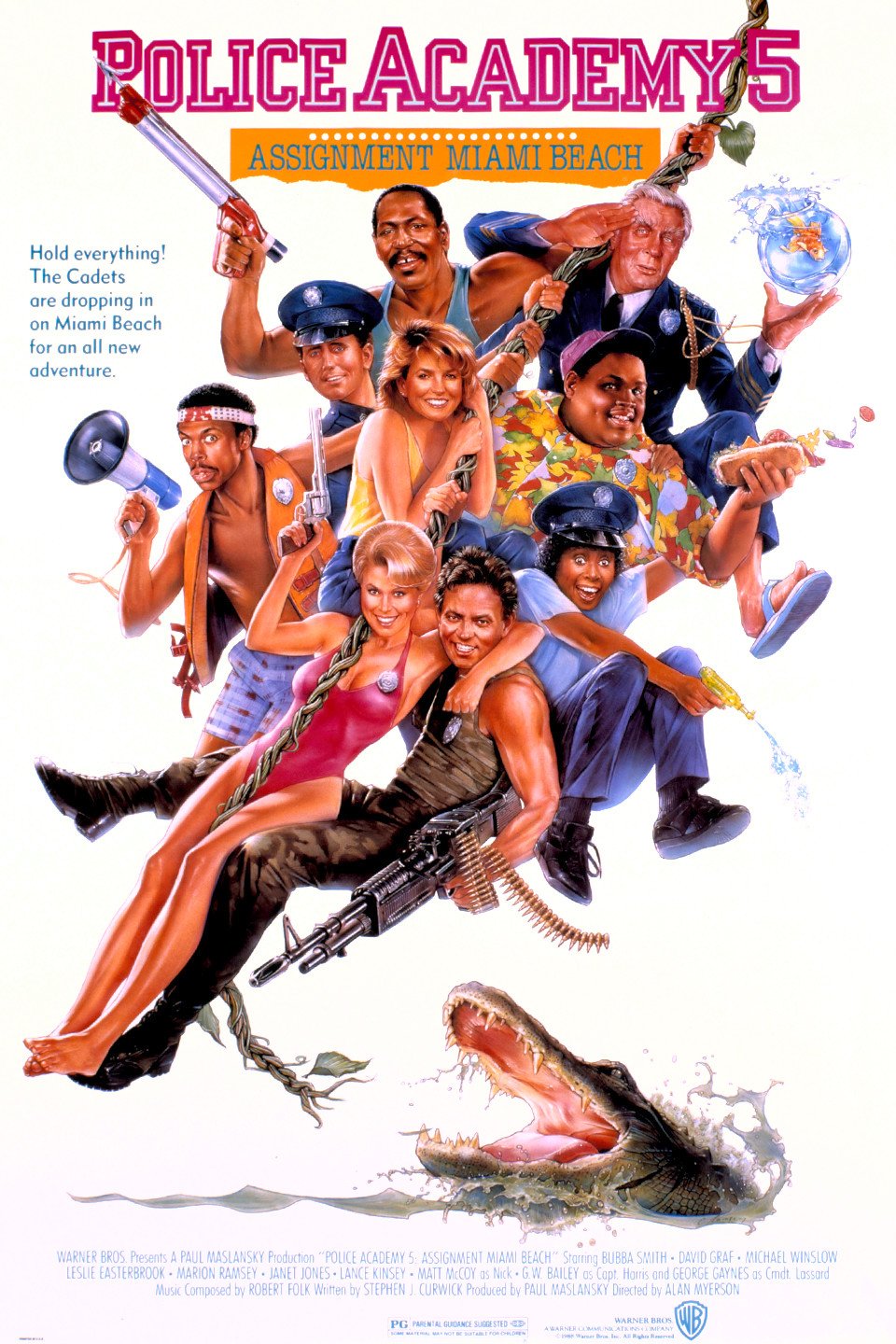 Poster of the movie Police Academy 5: Assignment: Miami Beach