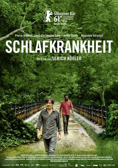 Dutch poster of the movie Schlafkrankheit