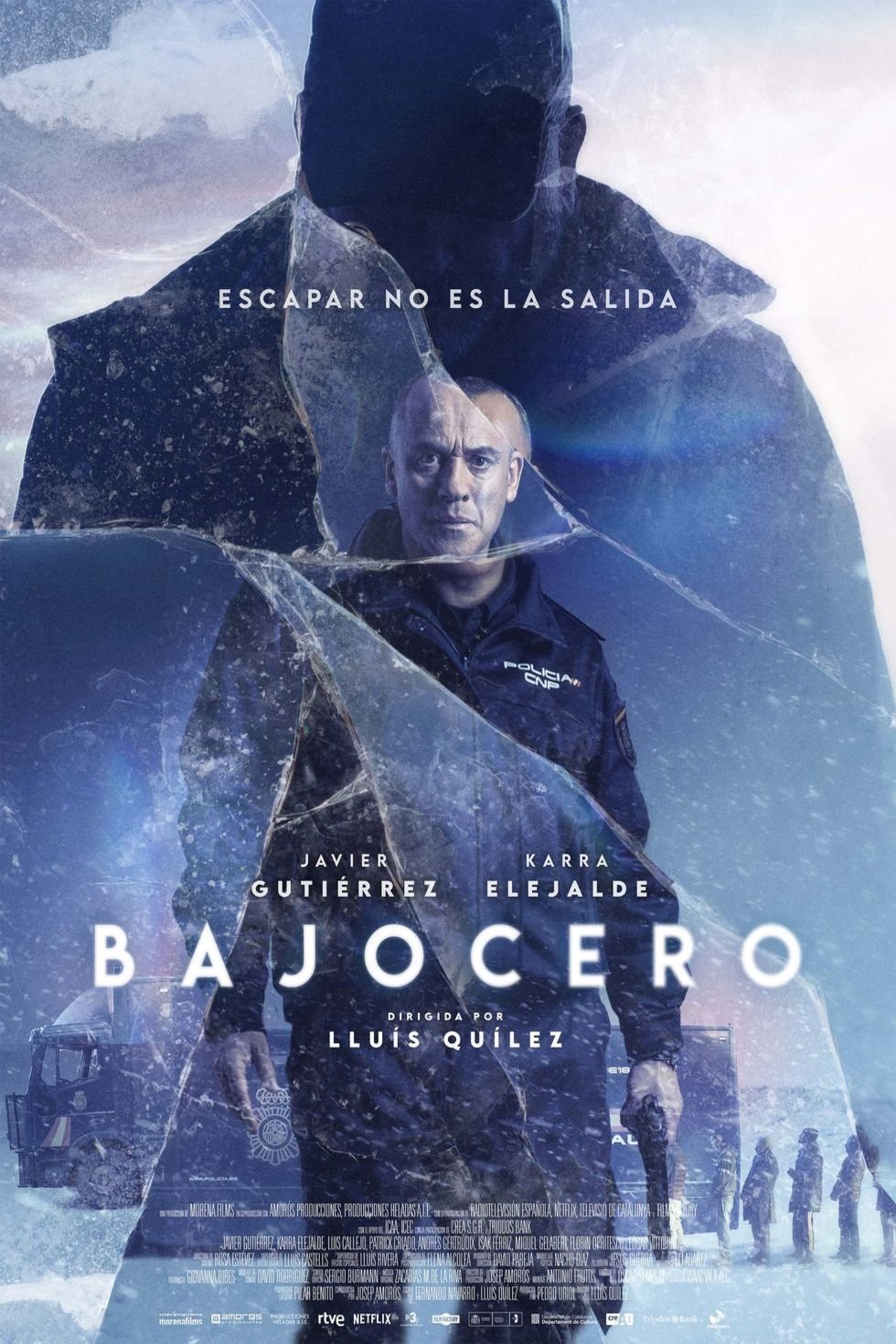 Spanish poster of the movie Below Zero