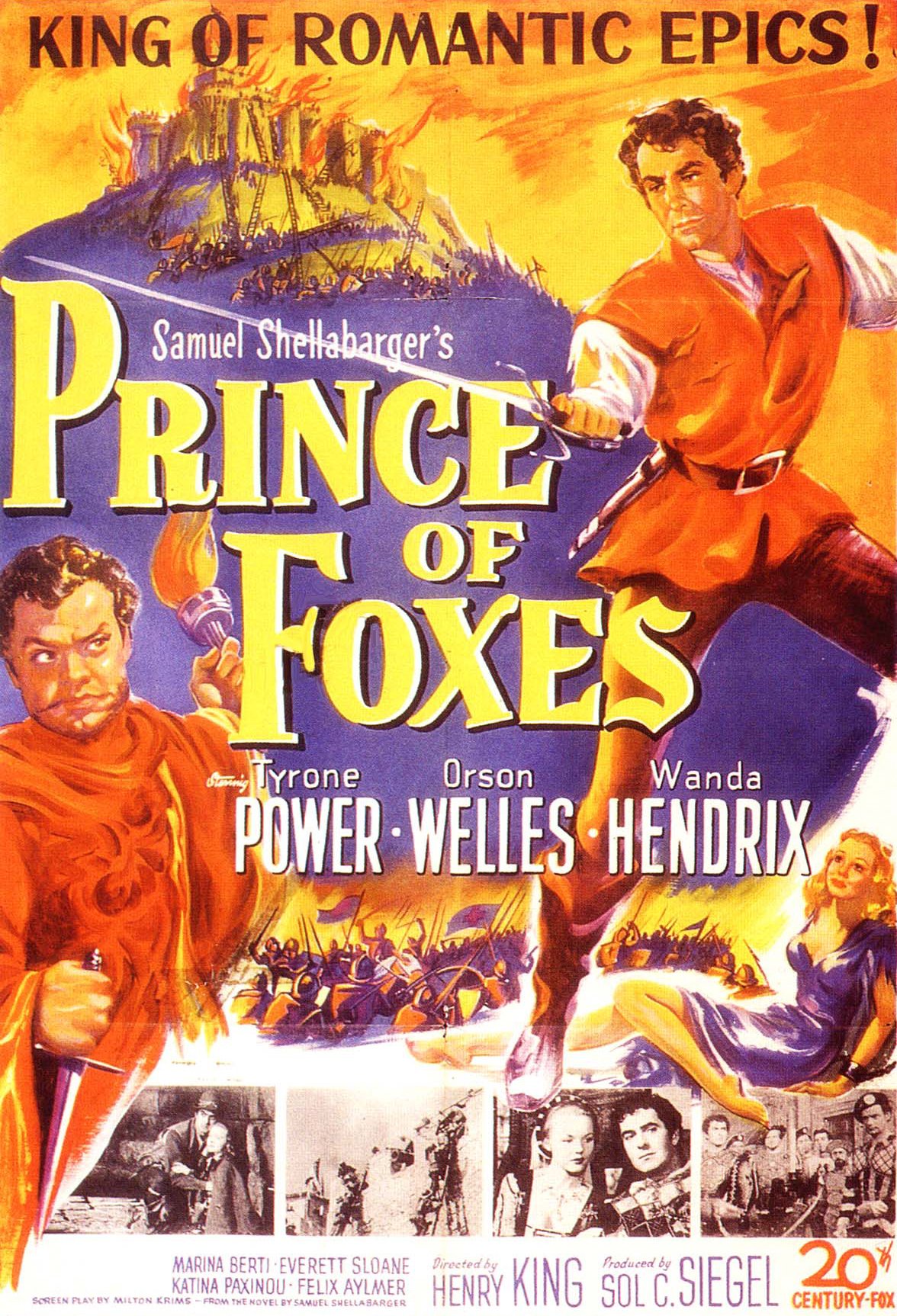 Poster of the movie Prince of Foxes