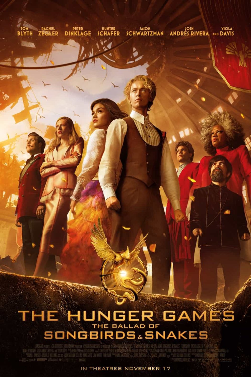 Poster of the movie The Hunger Games: The Ballad of Songbirds and Snakes