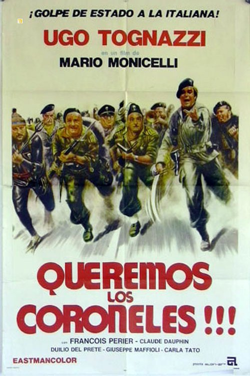 Italian poster of the movie We Want the Colonels