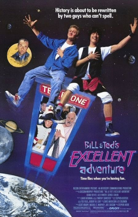 Poster of the movie Bill and Ted's Excellent Adventure
