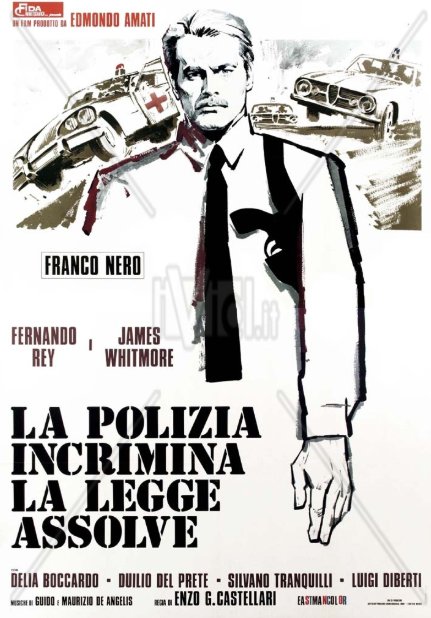 Italian poster of the movie High Crime