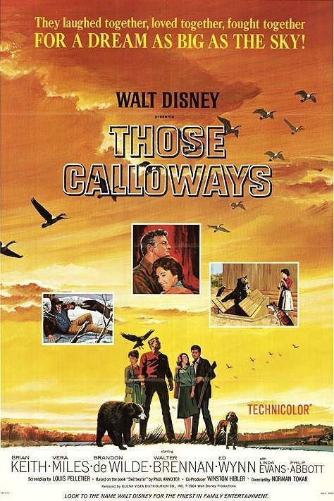 English poster of the movie Those Calloways