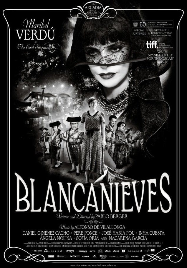 Spanish poster of the movie Blancanieves