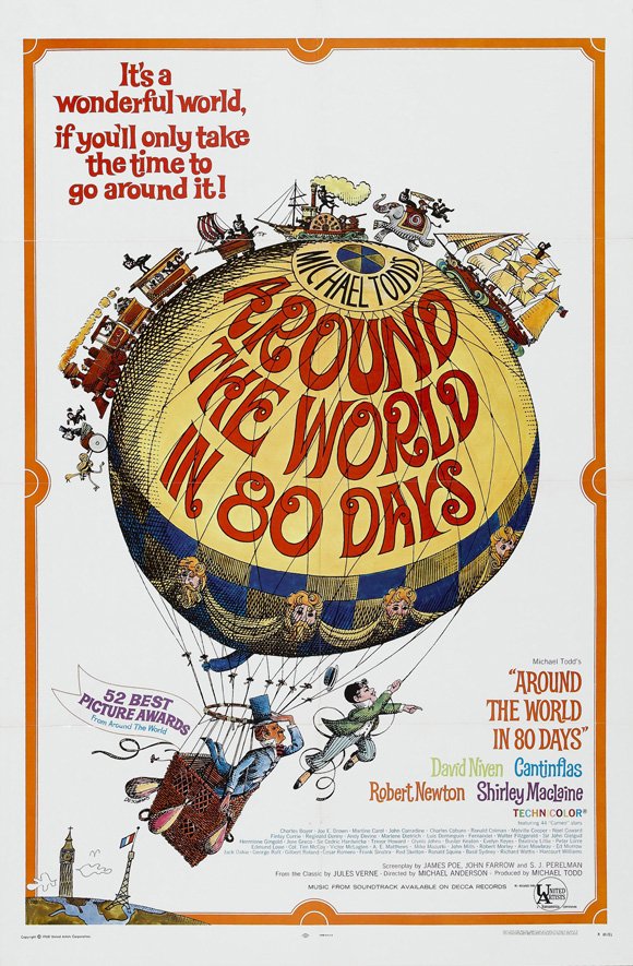 Poster of the movie Around the World in Eighty Days