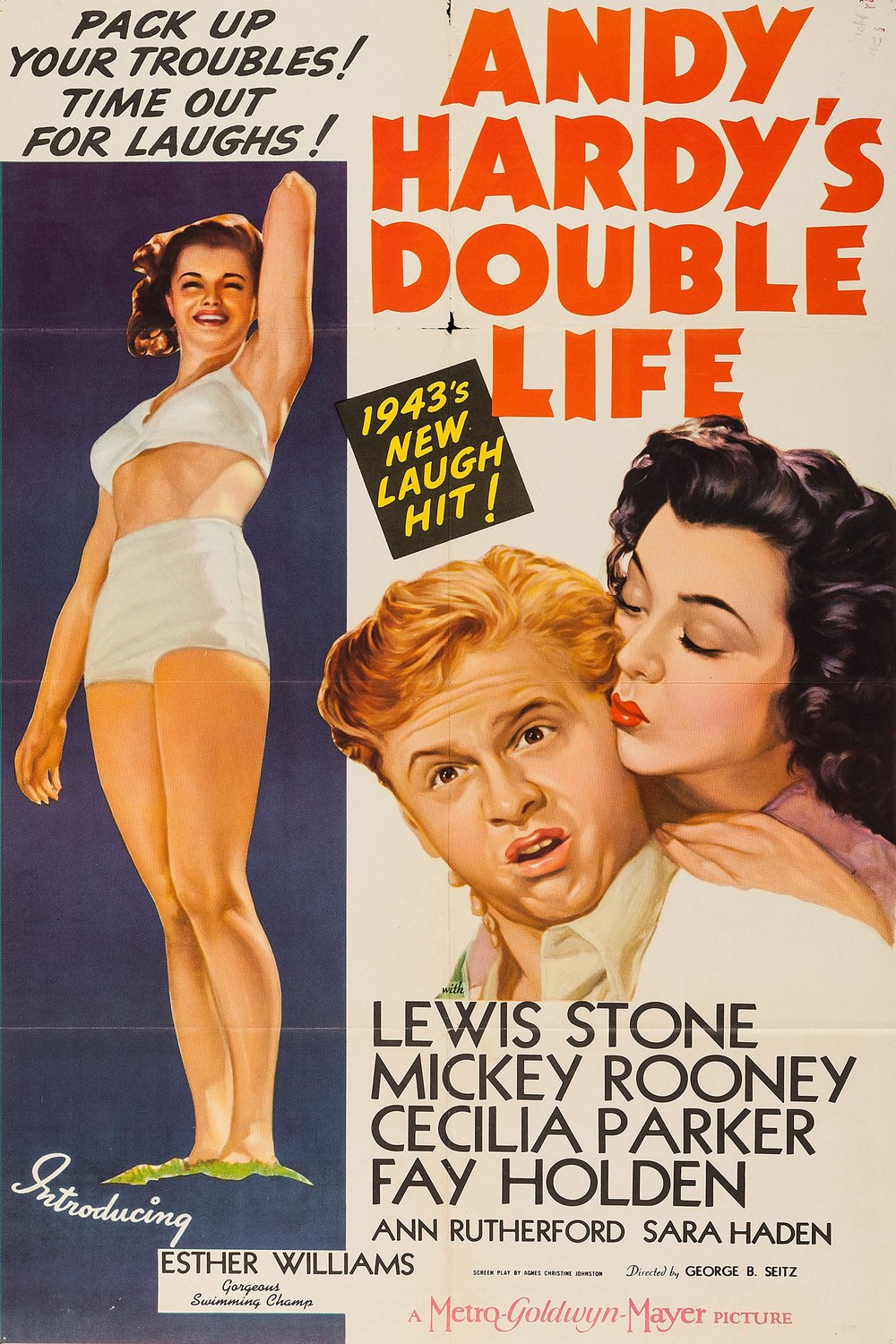 Poster of the movie Andy Hardy's Double Life