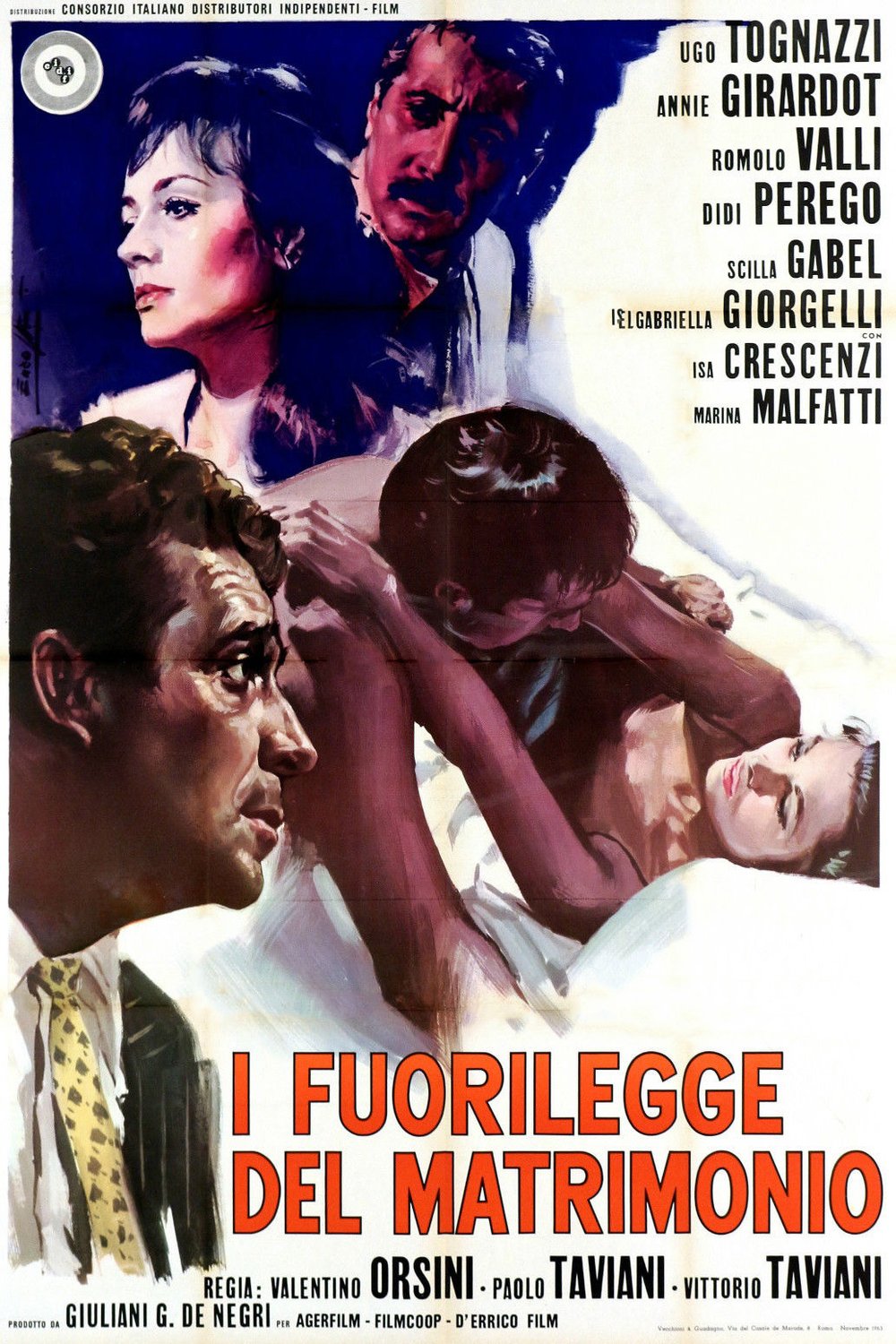 Italian poster of the movie I fuorilegge del matrimonio