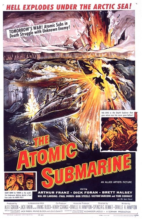 Poster of the movie The Atomic Submarine