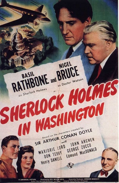 Poster of the movie Sherlock Holmes in Washington