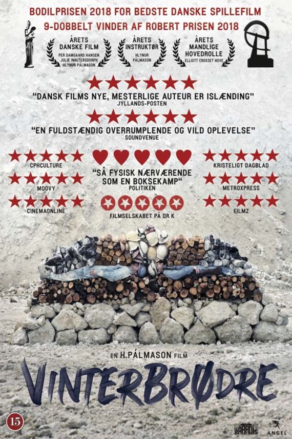 Danish poster of the movie Vinterbrødre
