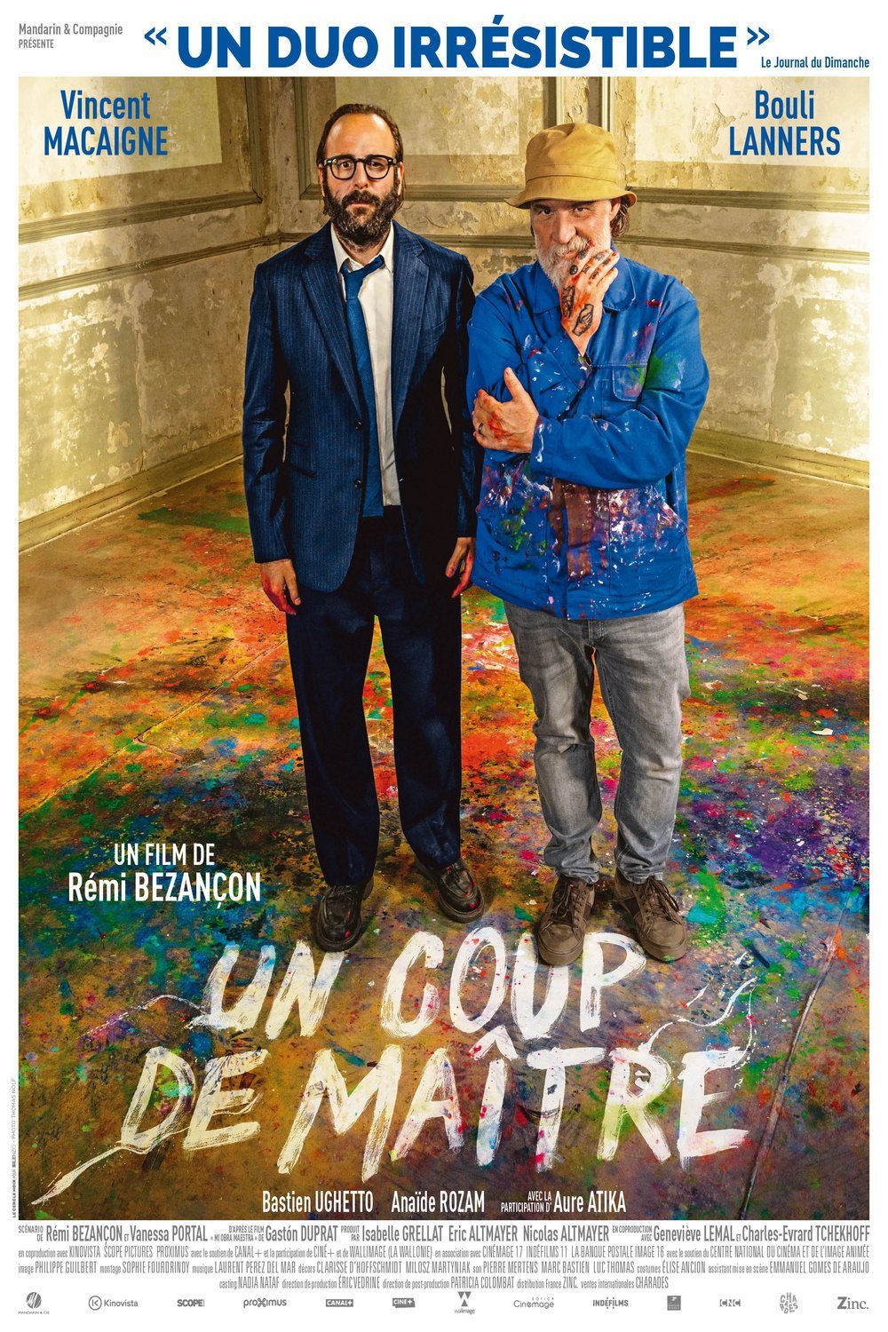 French poster of the movie Un coup de maître