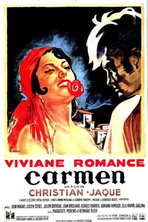 Italian poster of the movie Carmen