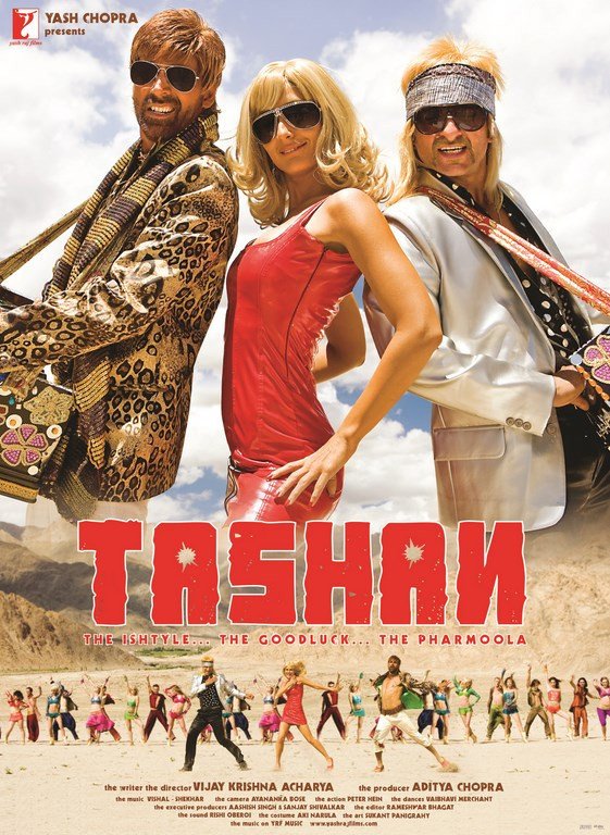 Hindi poster of the movie Tashan