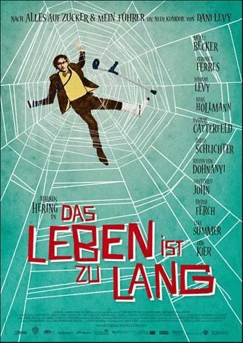 German poster of the movie Das Leben ist zu lang