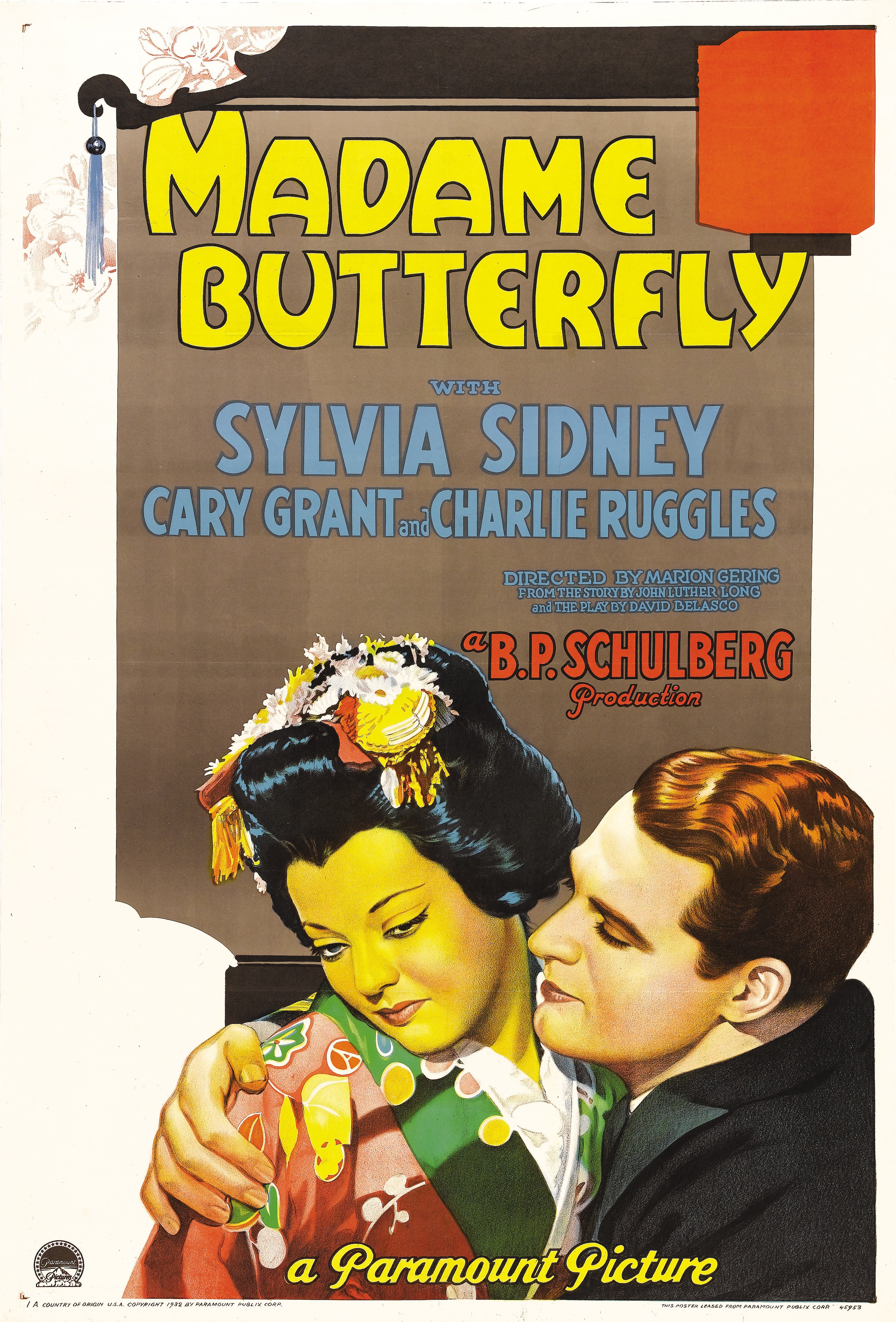 Poster of the movie Madame Butterfly
