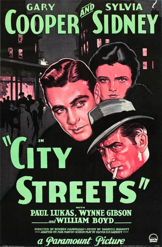 Poster of the movie City Streets