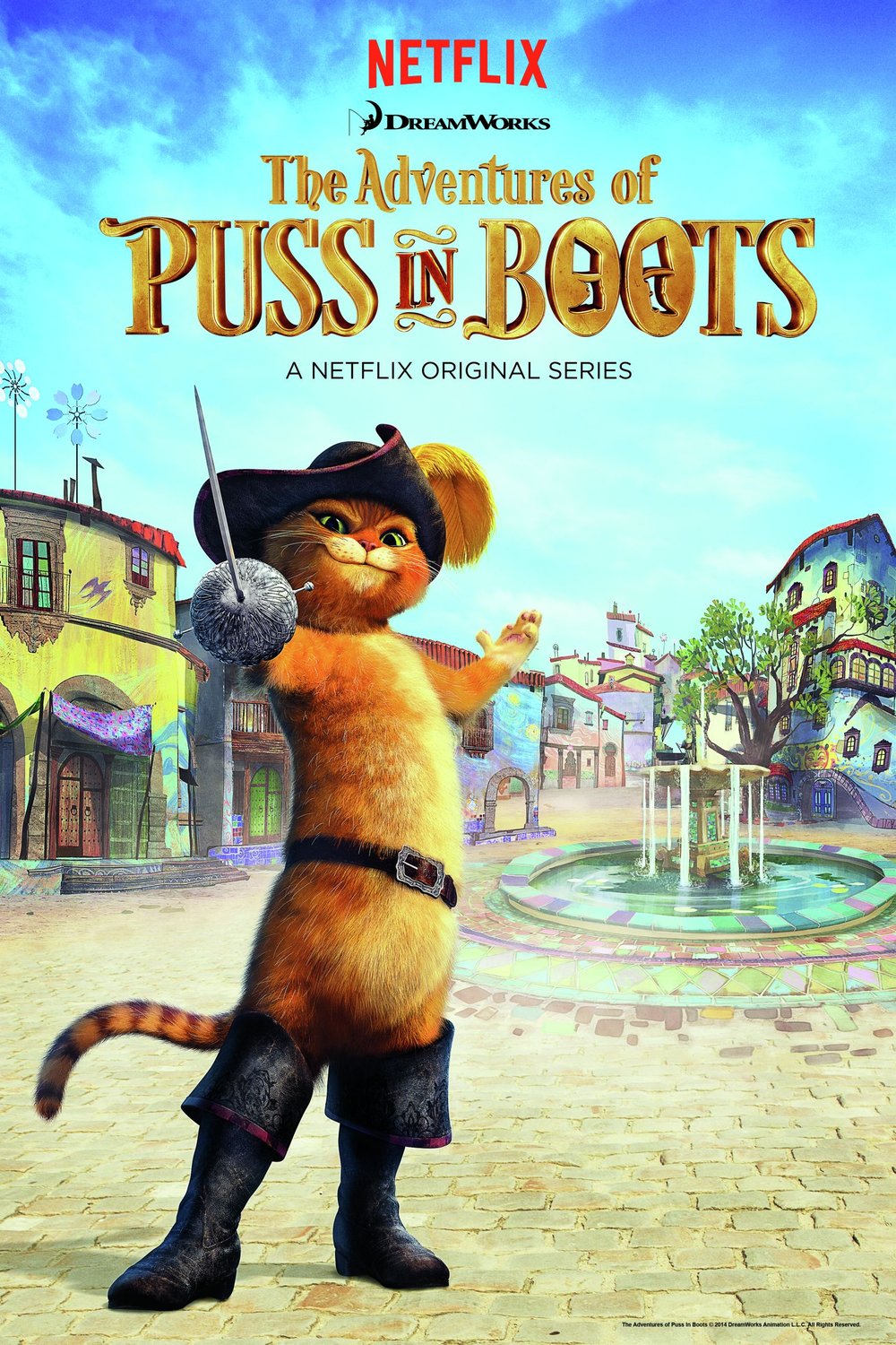Poster of the movie The Adventures of Puss in Boots
