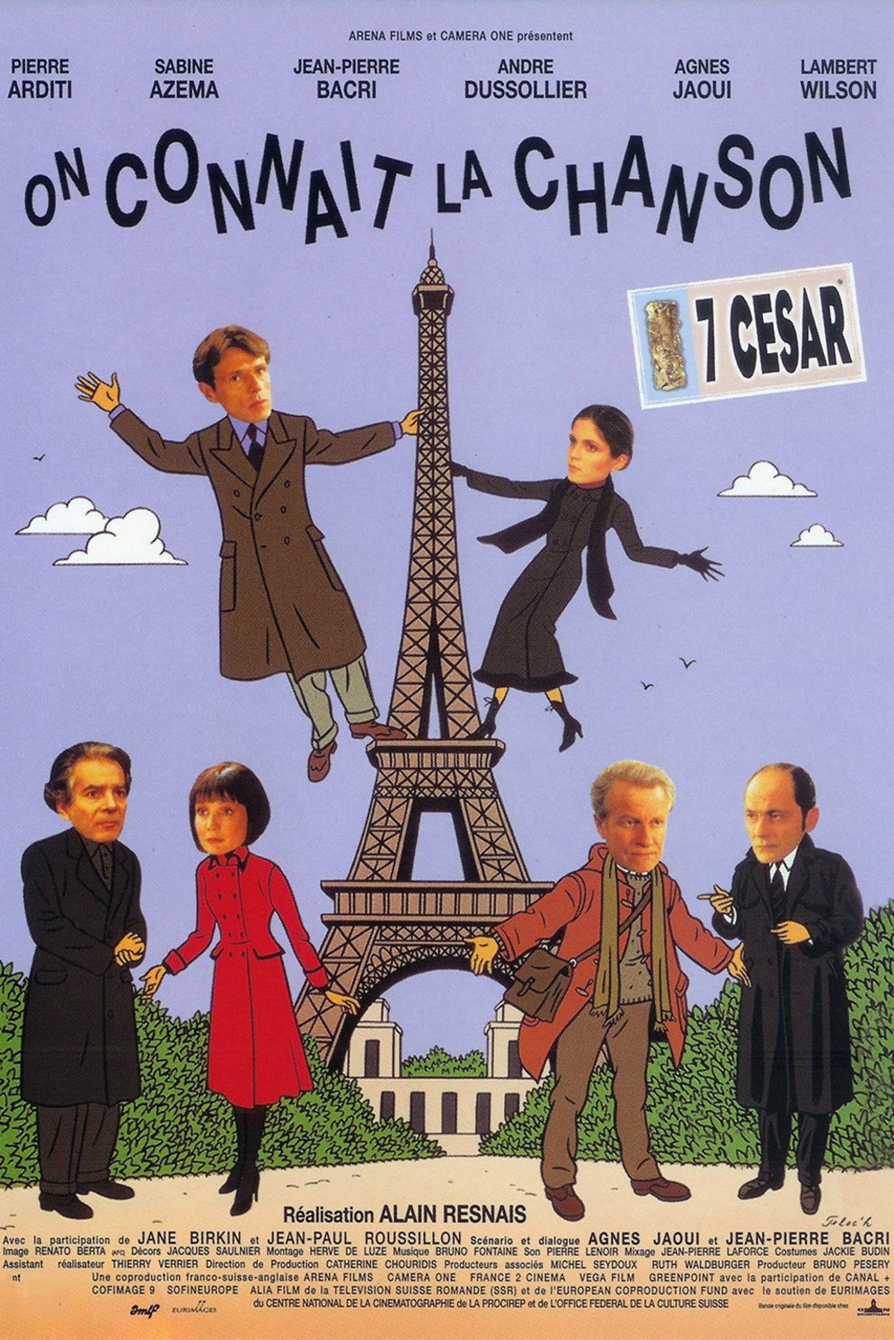 Poster of the movie On connaît la chanson