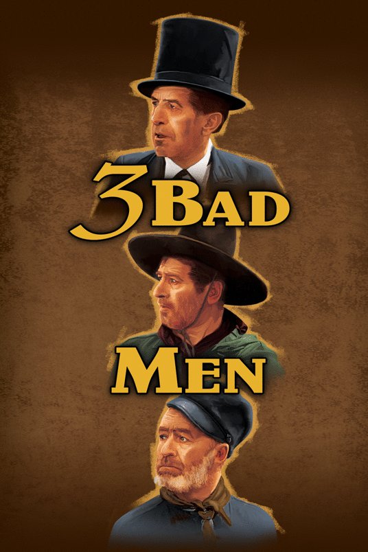 Poster of the movie 3 Bad Men