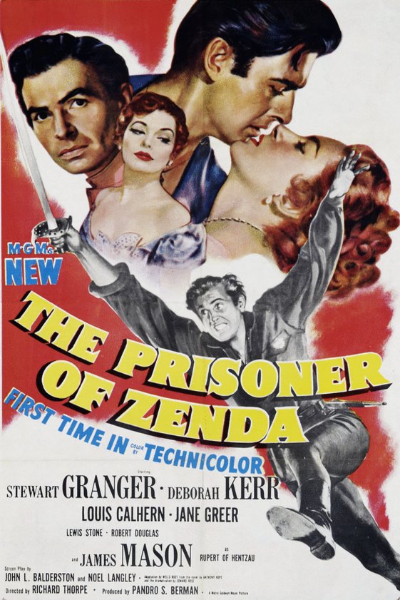 Poster of the movie The Prisoner of Zenda