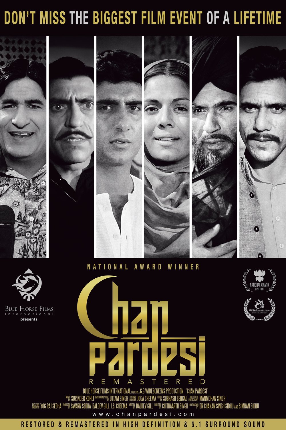 Punjabi poster of the movie Chann Pardesi