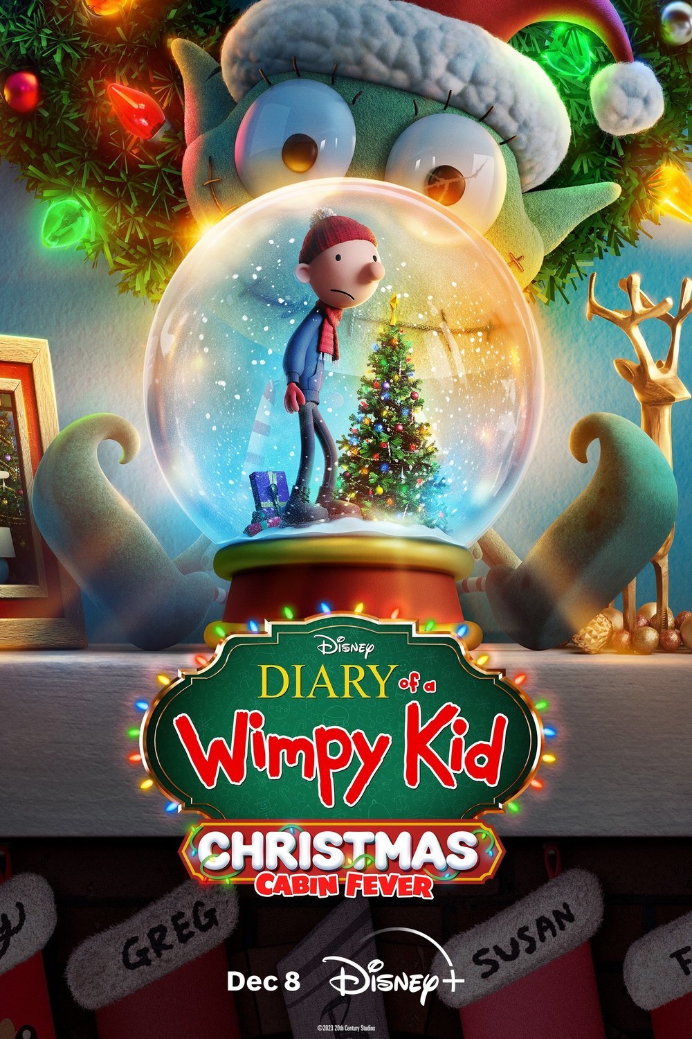 Poster of the movie Diary of a Wimpy Kid Christmas: Cabin Fever